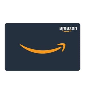 Stock photo of an Amazon gift card.