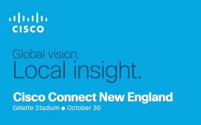 If You’re Going to Cisco Connect at Gillette on 10/30, Bring a Warm Coat!