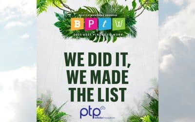 Boston Business Journal names PTP a 2025 Best Places to Work company
