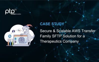 Secure & Scalable AWS Transfer Family SFTP Solution for a Therapeutics Company